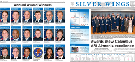 Awards Show Columbus AFB Airmen's Excellence