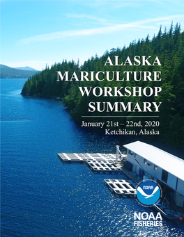 Alaska Mariculture Workshop Summary