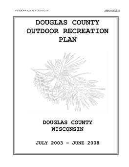 Douglas County Outdoor Recreation Plan