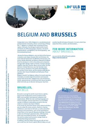 Belgium and Brussels