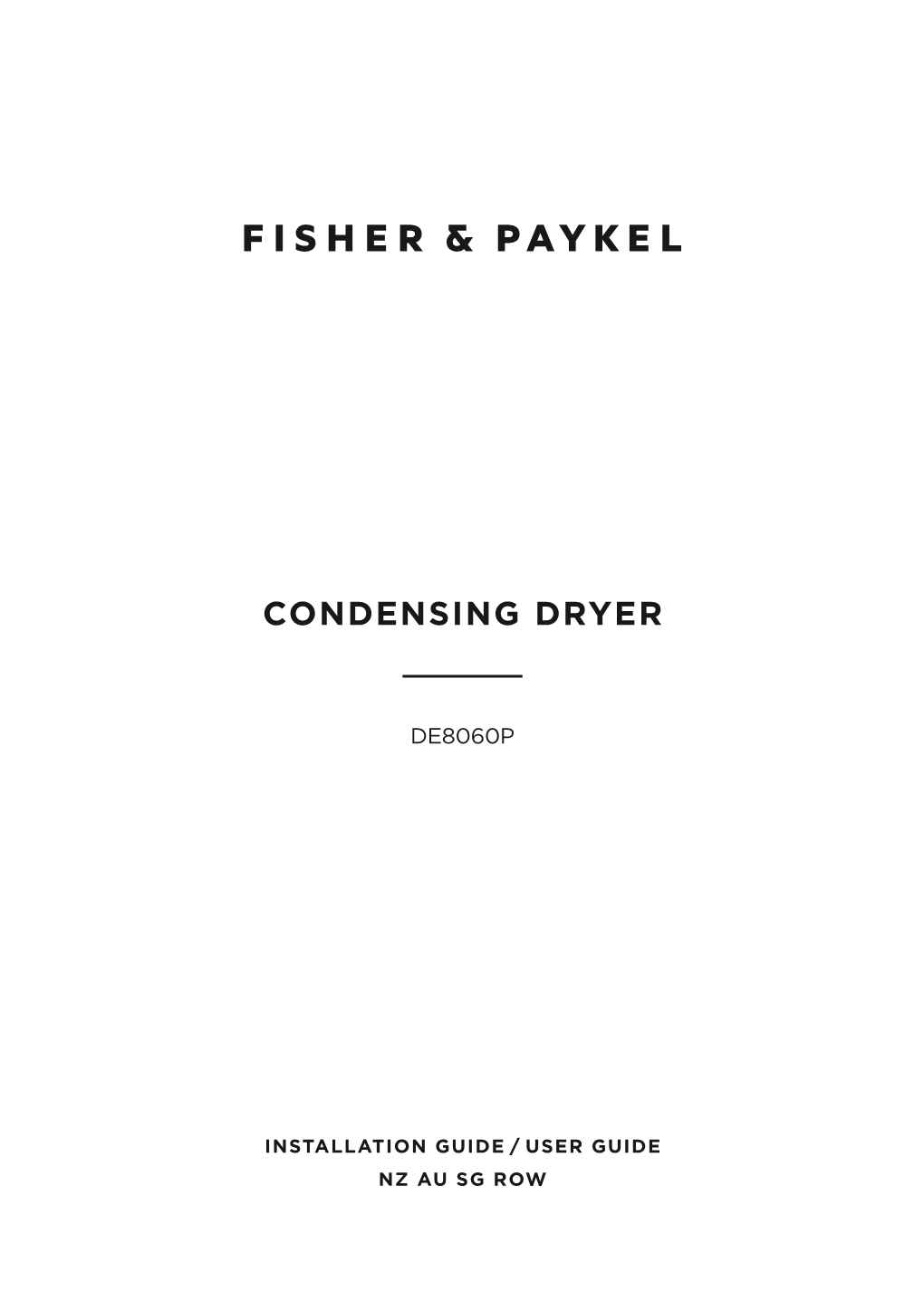 Condensing Dryer