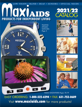 Catalog Products for Independent Living We Are The