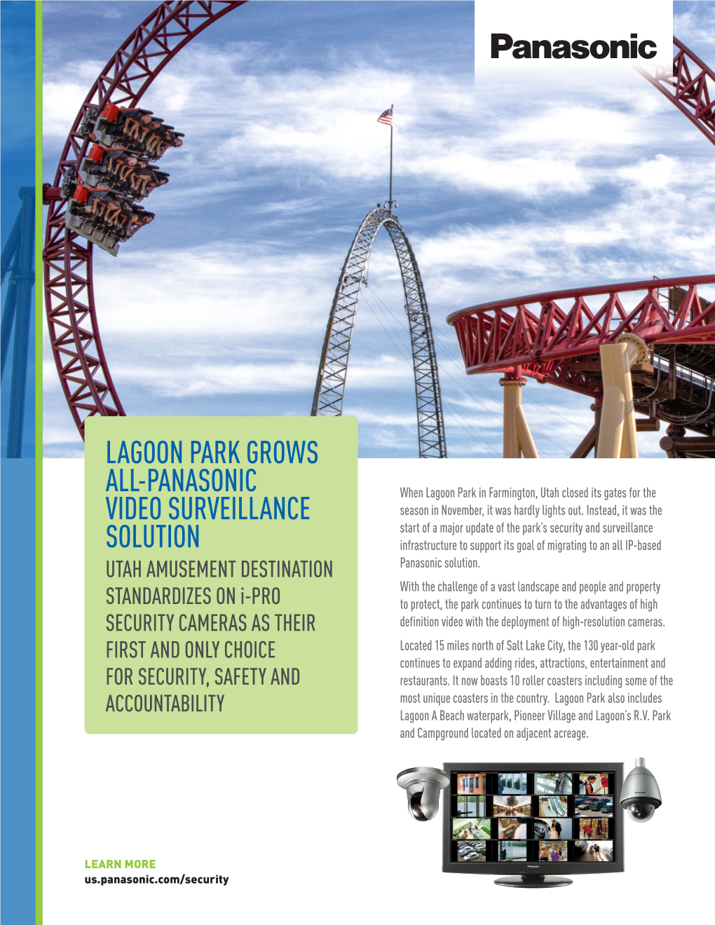 Lagoon Park Grows All-Panasonic Video