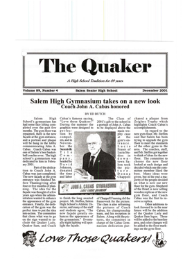 Equaker a High School Tradition for 89 Years