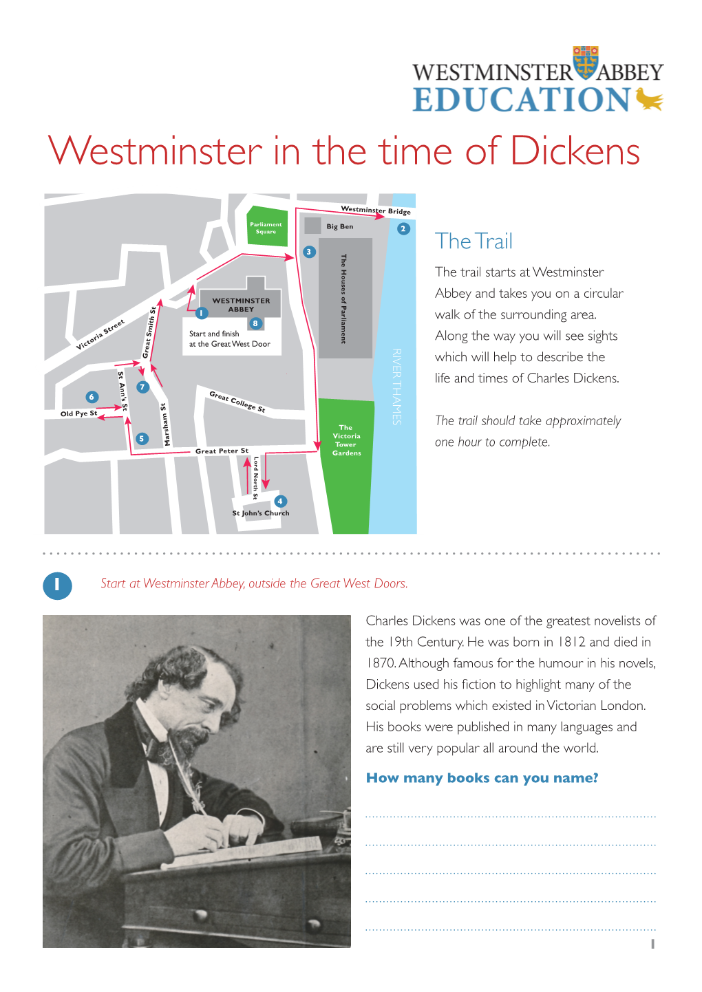 Westminster in the Time of Dickens