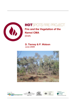 Fire and the Vegetation of the Namoi CMA (Draft)