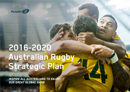 2016-2020 Australian Rugby Strategic Plan