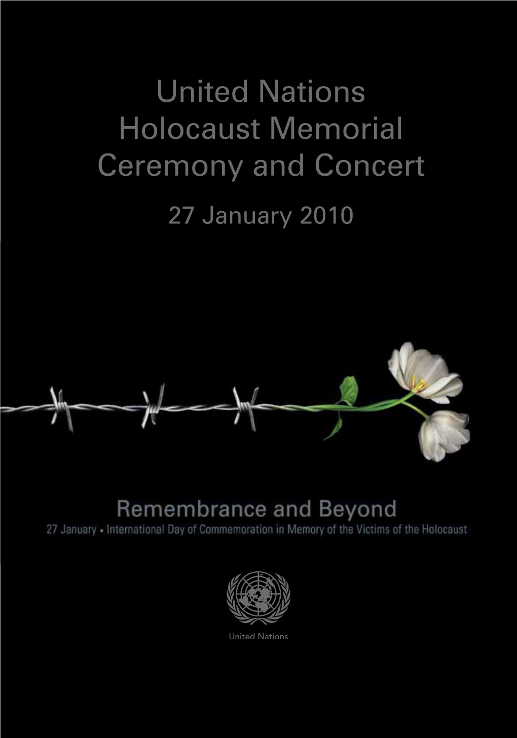 United Nations Holocaust Memorial Ceremony and Concert