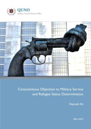 QUNO’S Ongoing Commitment to Ensuring the Full Recognition of the Right to Conscientious Objection to Military Service in Law and Practice
