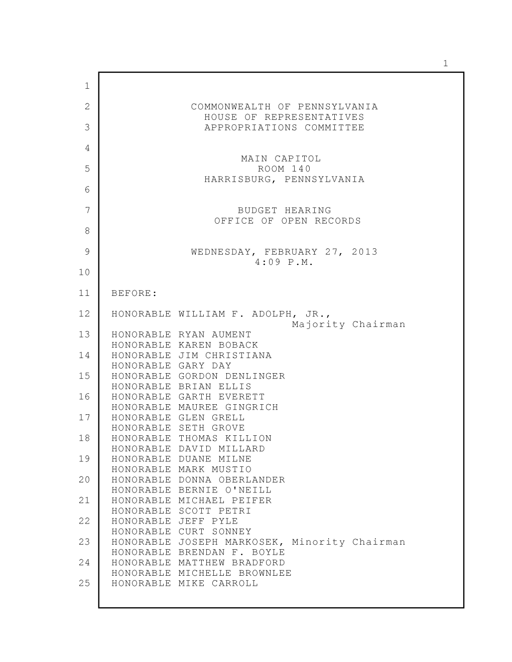 Approp Open Records 2-27-13