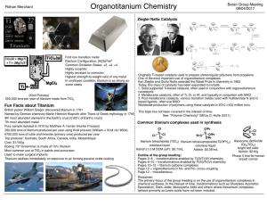 Organotitanium Chemistry (Merchant, 2017)