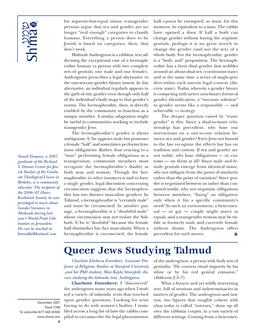 Queer Jews Studying Talmud