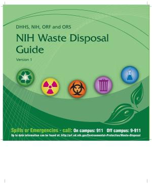 NIH Waste Disposal Guide, Version