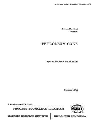 Petroleum Coke, Interim