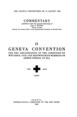 Geneva Conventions of 12 August 1949