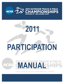 2011 NCAA Outdoor Track and Field Championships – Hosted by Ohio Wesleyan University