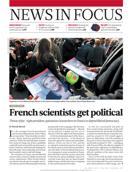 French Scientists Get Political Threat of Far-Right President Galvanizes Researchers in France to Defend Liberal Democracy