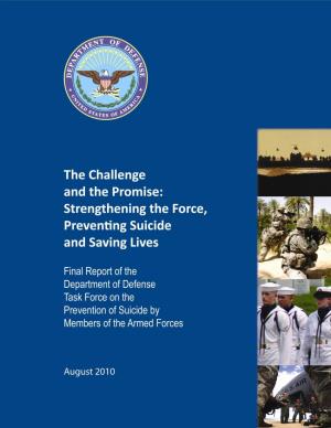 Strengthening the Force, Preventing Suicide and Saving Lives