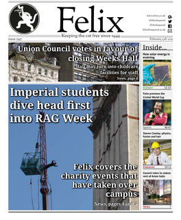 Imperial Students Dive Head First Into RAG Week
