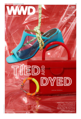 From Primary to Neon — Enliven All Manner of Contemporary Accessories for Spring, from Bags and Shoes to Rope Bracelets