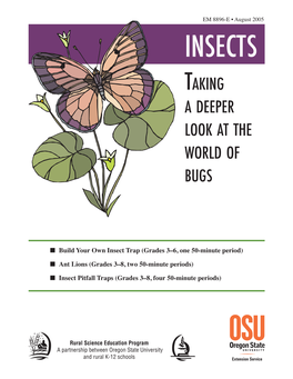 Insects: Taking a Closer Look at the World of Bugs, EM 8896-E