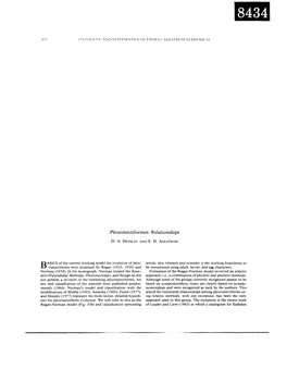 Pleuronectiformes: Relationships