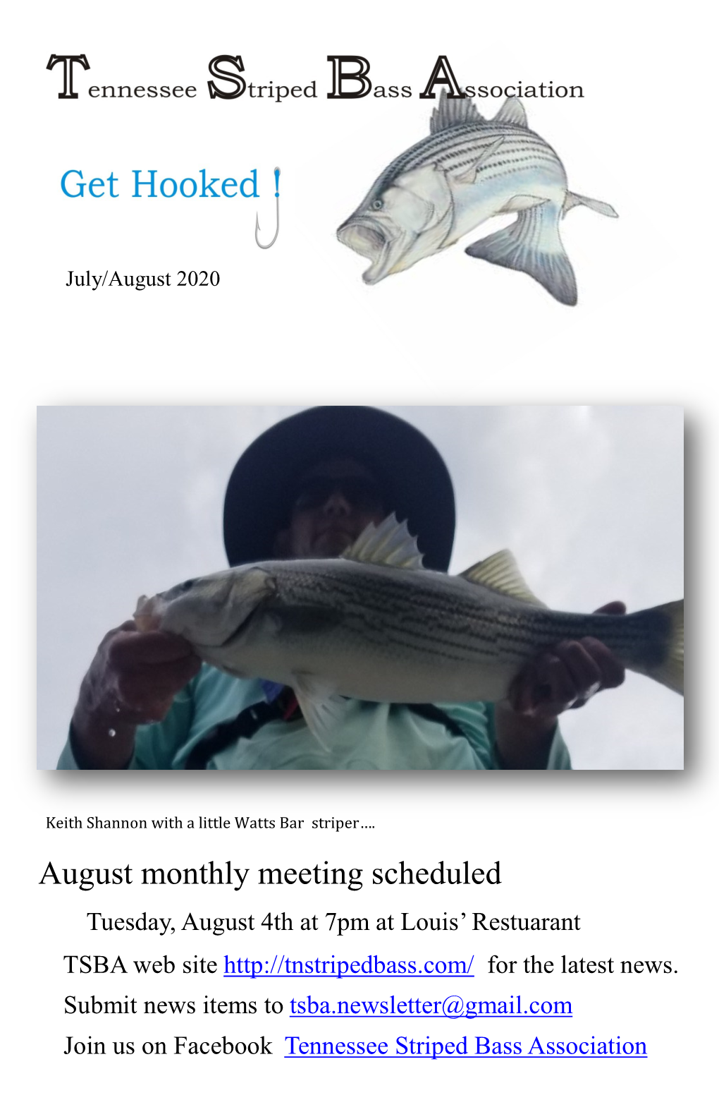 Tennessee Striped Bass Newsletter