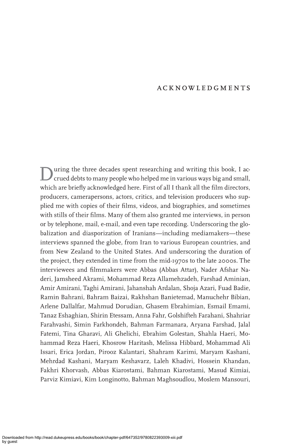 Acknowledgments