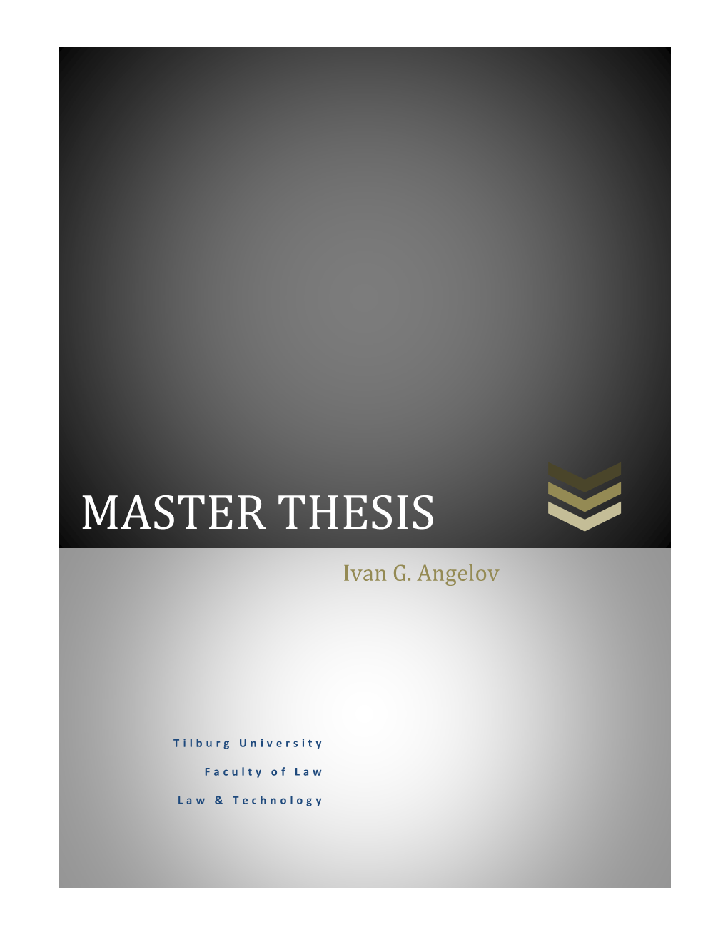 MASTER THESIS Ivan G