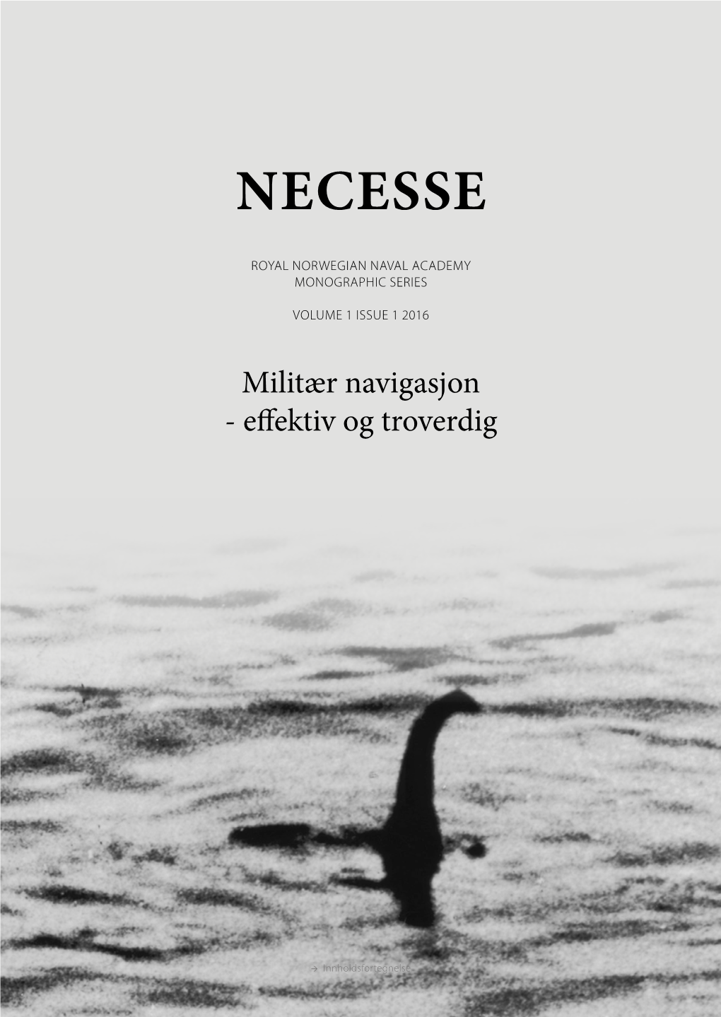 Necesse Vol 1 Nr 1.Pdf