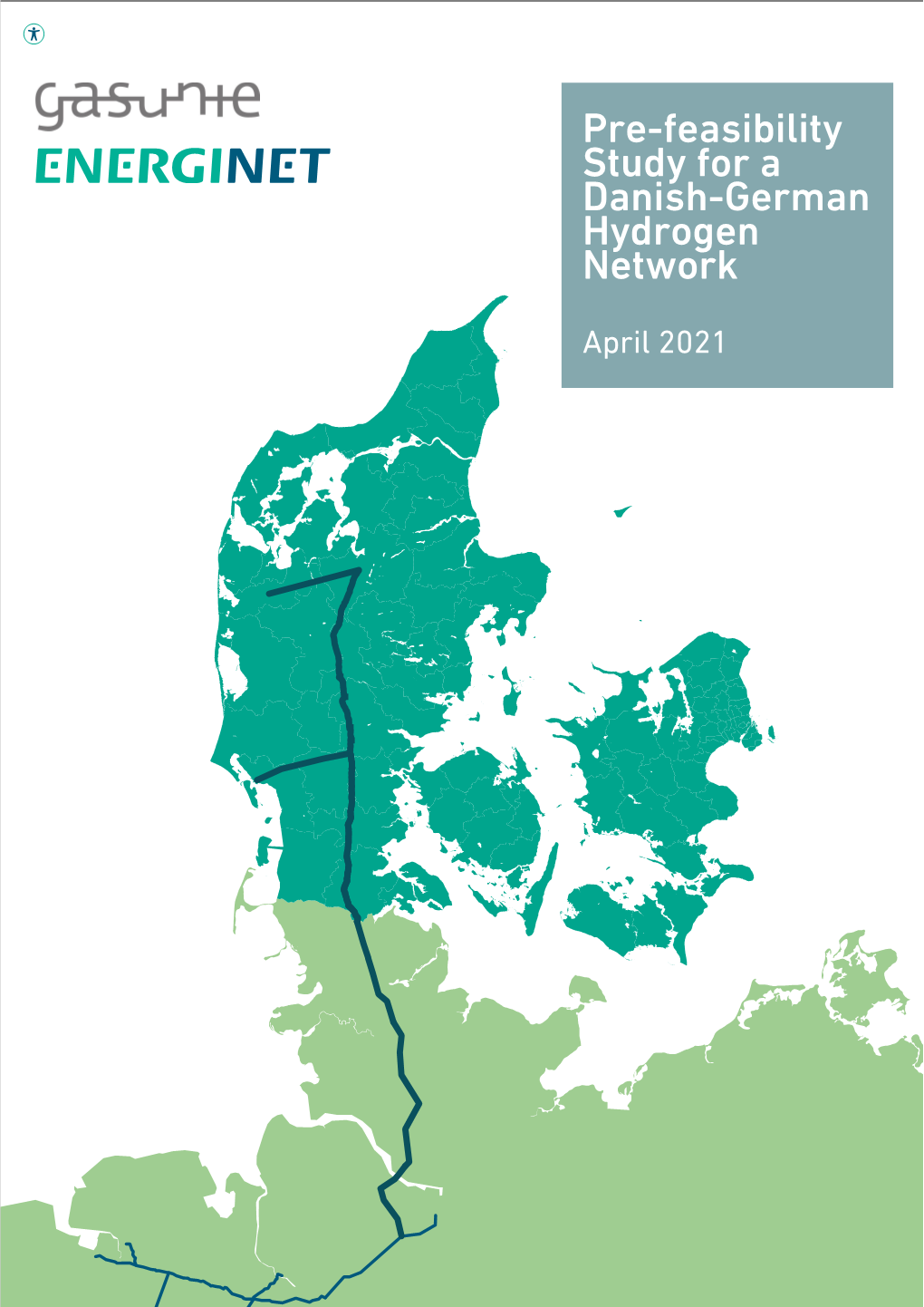 Pre-Feasibility Study for a Danish-German Hydrogen Network