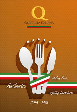 Italian Hospitality Seal Italian Restaurants in the World