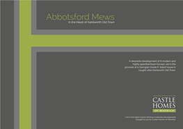 Abbotsford Mews in the Heart of Kenilworth Old Town