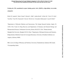 AM6538: an Irreversible CB1R Antagonist