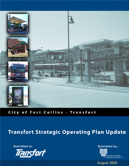 City of Fort Collins – Transfort Transfort Strategic Operating Plan Update