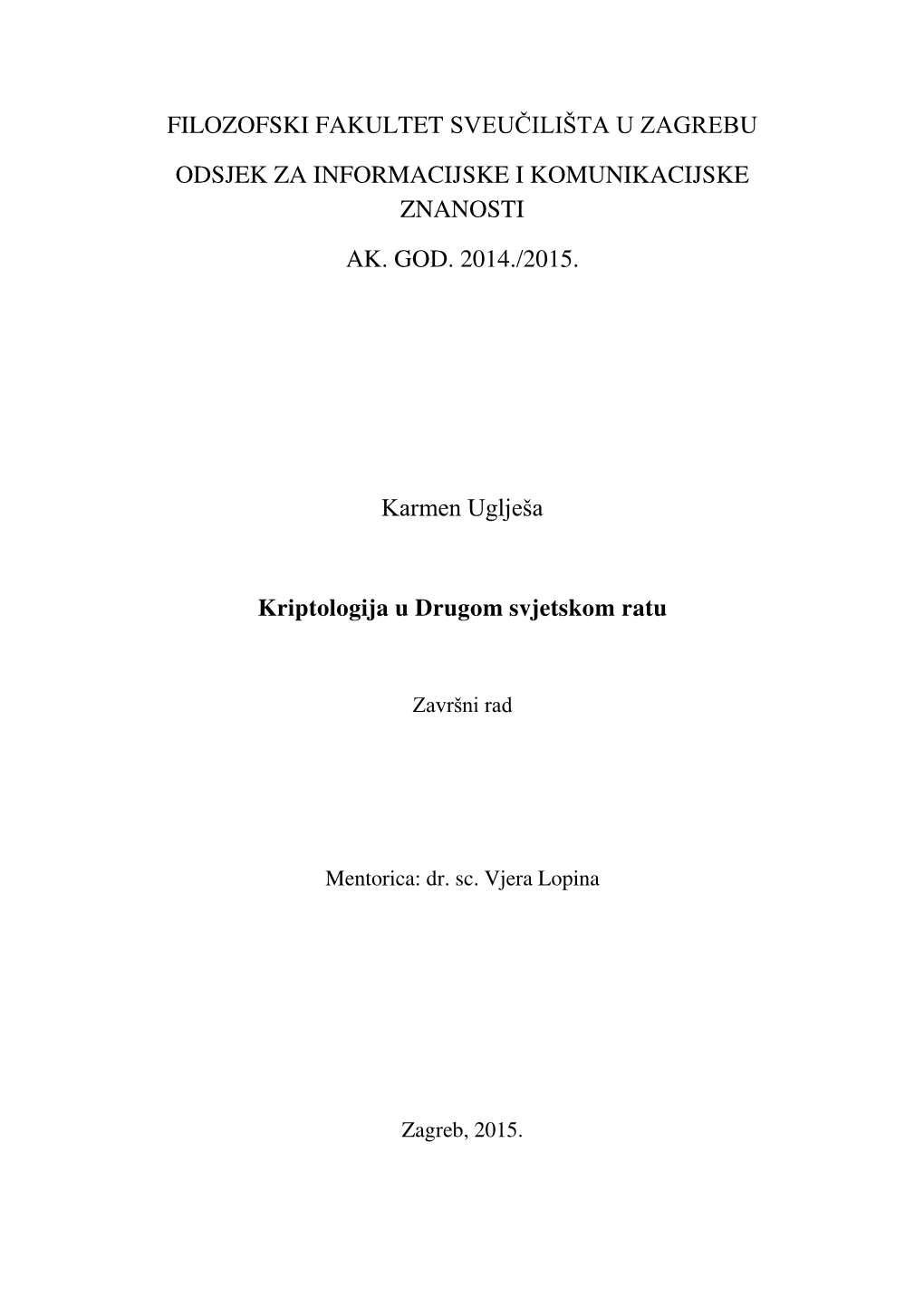 Kriptologija U Drugom Svjetskom Ratu.Pdf