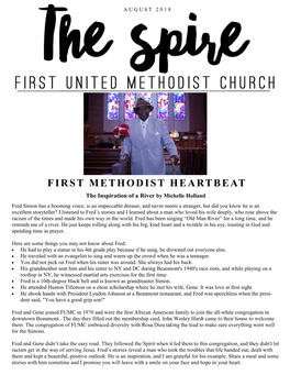 FIRST METHODIST HEARTBEAT the Inspiration of a River by Michelle Holland