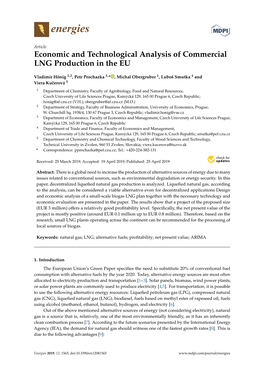 Economic and Technological Analysis of Commercial LNG Production in the EU