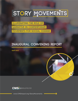 STORY MOVEMENTS Presenting Funder SUPPORT