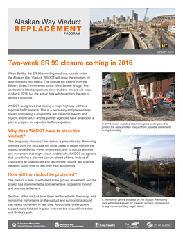 Alaskan Way Viaduct REPLACEMENT PROGRAM