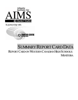 Summary Report Card Data