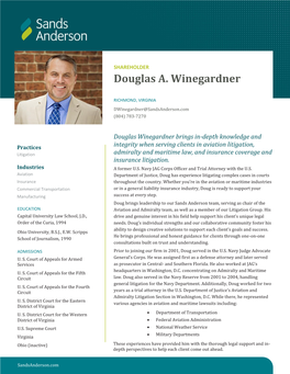 Douglas A. Winegardner