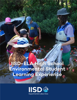 IISD Experimental Lakes Area Environmental Science Experience
