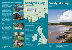 Download Our Sandyhills Bay Leaflet