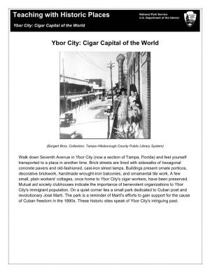 Ybor City: Cigar Capital of the World
