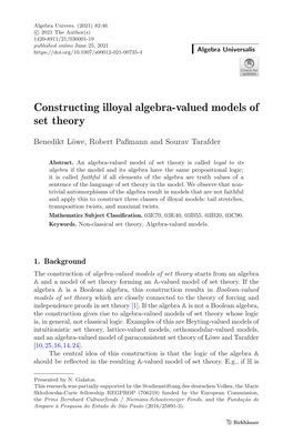 Constructing Illoyal Algebra-Valued Models of Set Theory