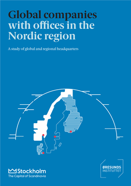 Global Companies with Offices in the Nordic Region