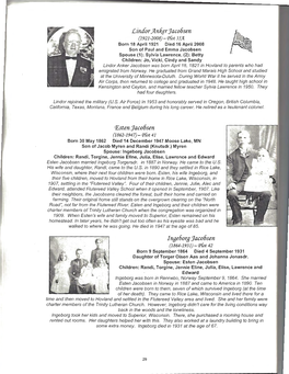 Trinity Lutheran Church Cemetery Booklet, Part 2