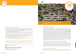 Measuring Waste Reduction, Reuse and Recycling Through Industrial Symbiosis