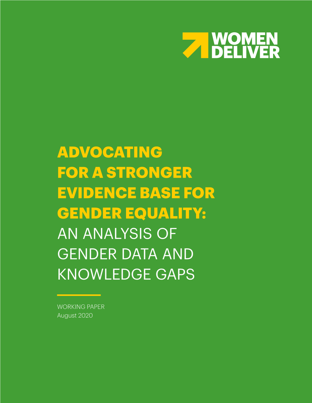 An Analysis of Gender Data and Knowledge Gaps